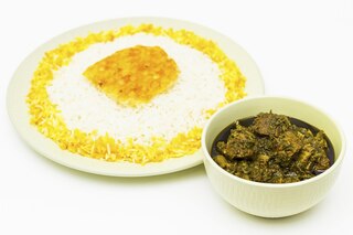 چلو خورشت کرفس دستپخت مامان زینت چلو خورشت کرفس دستپخت مامان زینت